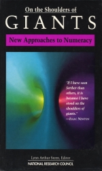 On the Shoulders of Giants, New approaches to Numeracy frontside