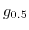 $ g_{0.5}$