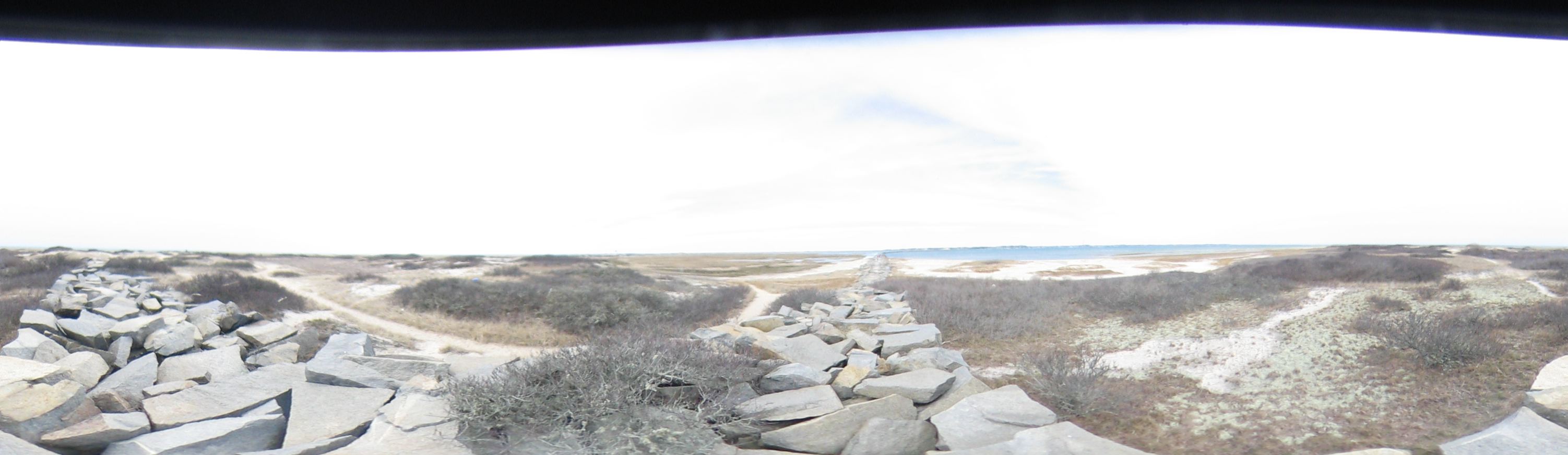 Provincetown end of dam