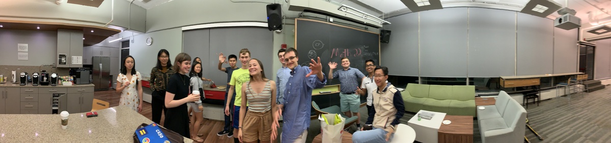 September 27, 2019 gathering of a few former 22 students