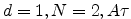$ d=1,N=2, A \tau$