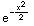 e^(-x^2/2)