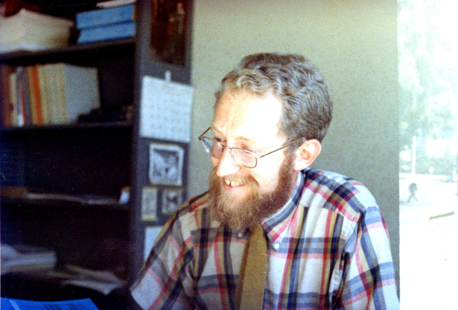 Oscar Lanford, at Oberwolfach. Photos by Geroge M. Bergman
