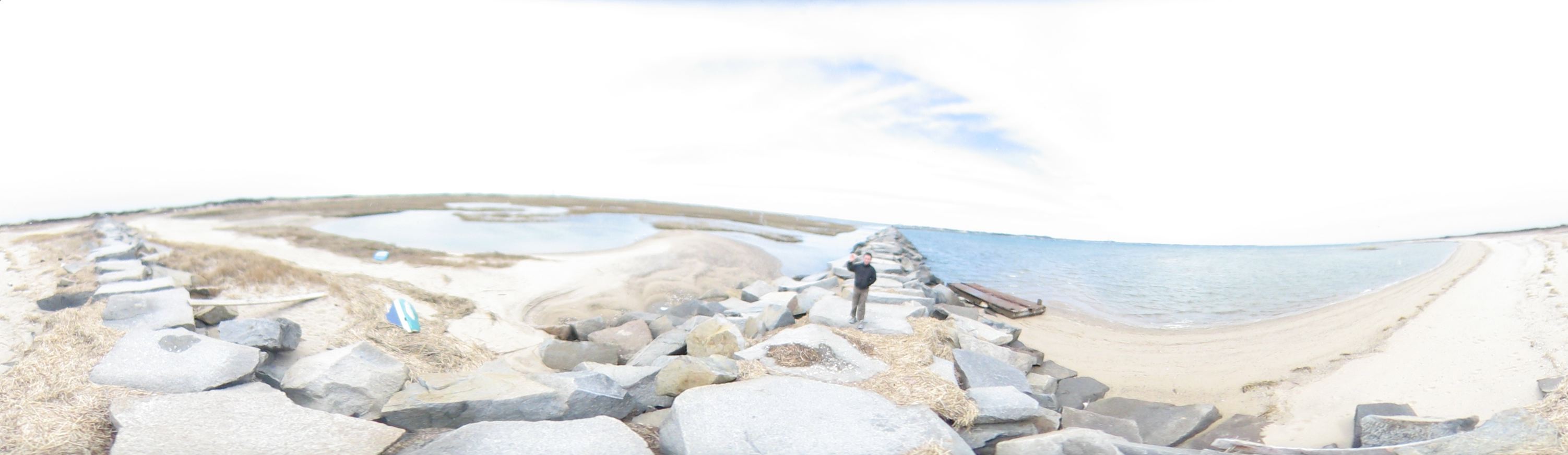 Provincetown end of dam