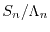 $S_n/\Lambda_n$