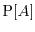$\Prob[A]$
