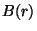 $B(r)$